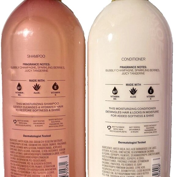 Bath & Body Works CHAMPAGNE TOAST Shampoo & Conditioner NEW Set - Picture 2 of 2